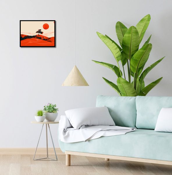 Plakat 40x30cm Czerwone Pustynne Pejzaże zdjęcie 4