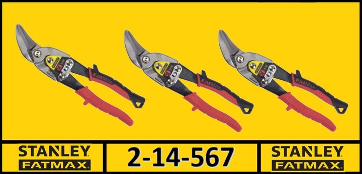 STANLEY FATMAX NOŻYCE DO BLACHY LEWE 2-14-567 zdjęcie 5