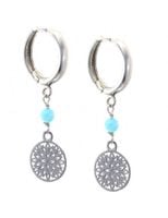 Kolczyki BOA VISTA Amazonit 925