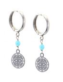 Kolczyki BOA VISTA Amazonit 925