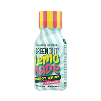 shot konopny green out lemonade, energy drink + caffeine