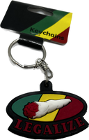 Brelok do Kluczy z Papierosem Rasta Legalize