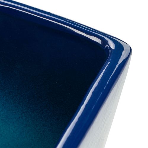 Wazon Ceramiczny Trapez  Kobalt granat flakon na Arena.pl