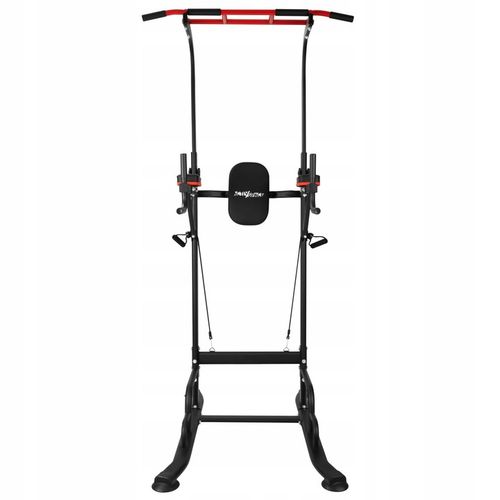 DRĄŻEK STACJONARNY WIELOFUNKCYJNY DO PODCIĄGANIA PORĘCZE DO ĆWICZEŃ DIPÓW na Arena.pl