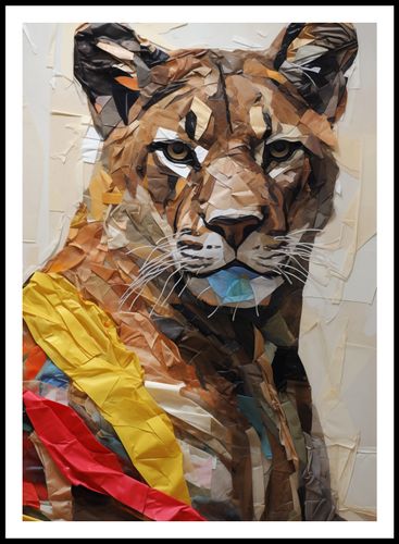 Plakat 64x90cm Papierowy Tygrys na Arena.pl