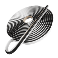 BUTYL 0303 8mm/6m CZARNY SZNUR USZCZELNIACZ NA WILGOĆ, KLEJ-ROZŁĄCZNY