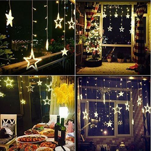 Kurtyna gwiazdki, 150 LED z programatorem na Arena.pl