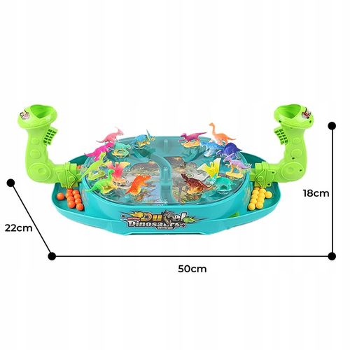 DINOZAURY GRA ZRĘCZNOŚCIOWA BITWA DINO STRZELANKA INTERAKTYWNA WOOPIE na Arena.pl