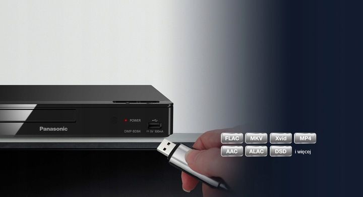 Panasonic Odtwarzacz Blu-ray DMP-BD84 HDMI USB zdjęcie 5