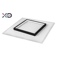 Żyrandol LED 32W 4000K 40x40cm czarny nowoczesny