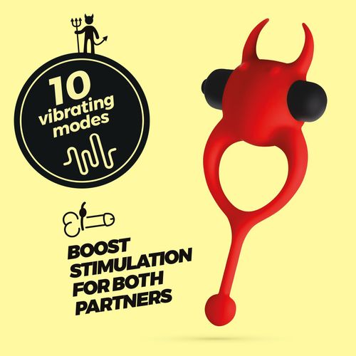 crushious daemon vibrating cockring red na Arena.pl