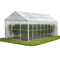 Szklarnia z poliwęglanu DOMEK 2,5x6 m profile 40x20 poliwęglan 4mm