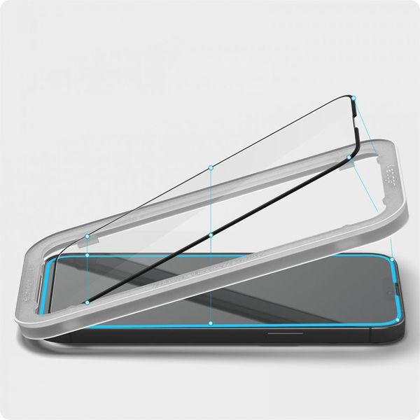 Szkło Spigen do iPhone 13 Pro Max, FC AM, do etui zdjęcie 8