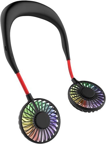 Przenośny mini wentylator USB, 3 prędkości, LED na Arena.pl