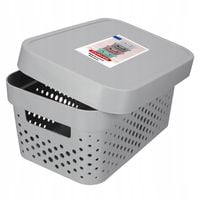 Curver Pojemnik Pudełko Z Pokrywką 4,5 L Szary