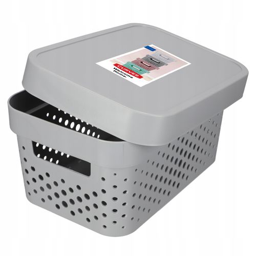 Curver Pojemnik Pudełko Z Pokrywką 4,5 L Szary na Arena.pl