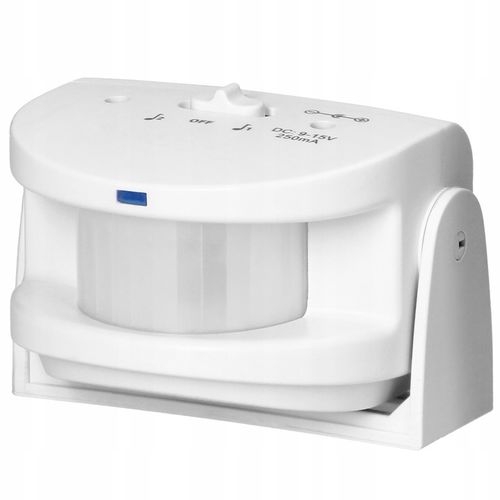 SYGNALIZATOR WEJŚĆ WEJŚCIA z Bezprzewodowym CZUJNIKIEM RUCHU Dzwonek ALARM na Arena.pl