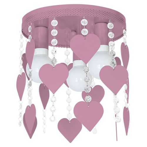 Lampa Sufitowa CORAZON VIOLET 3xE27 na Arena.pl
