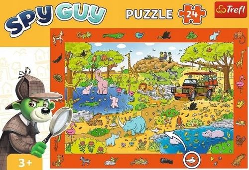 Puzzle 24 Obserwacyjne Spy Guy Safari 15591 na Arena.pl