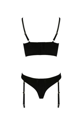 bielizna lara set black s/m   casmir na Arena.pl