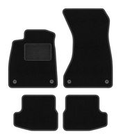 Dywaniki samochodowe welurowe do: Audi A5 F57 2020-2022 cabrio czarne