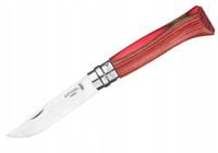 Opinel Nóż Inox Laminated Red Natural 08