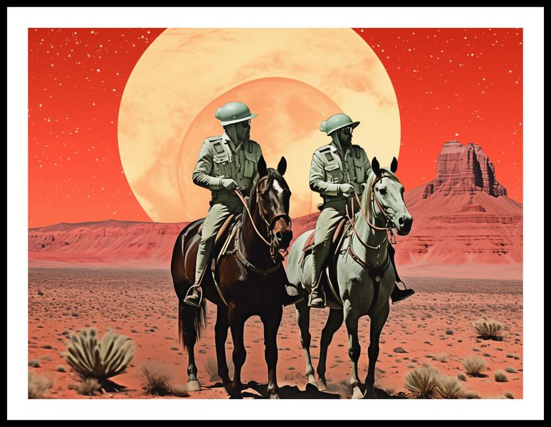 Plakat 80x60cm Patrol Kosmiczny zdjęcie 3