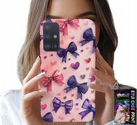 ETUI DO SAMSUNG GALAXY M31S - KOLOROWE WSTĄŻKI WSTĄŻKA WZORY + SZKŁO