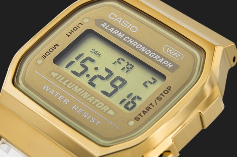 zegarek damski casio vintage a168xesg-9aef + box zdjęcie 4