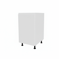 Szafka dolna 45 cm z drzwiami, podchwyt biały połysk, mat, kolory SIMPLE