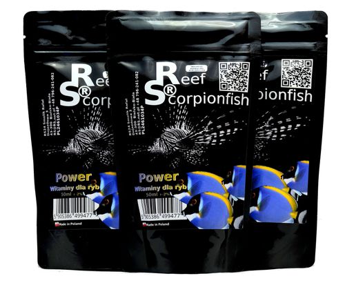 Reef Scorpionfish Power 50 ml witaminy i aminokwasy dla ryb morskich na Arena.pl