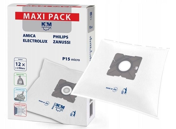 12x Worki do odkurzacza SOLAC seria A , BRISE zdjęcie 1