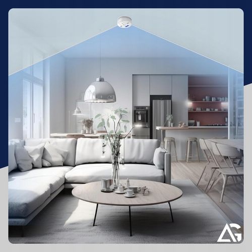 CZUJNIK CZADU GAZU WYKRYWACZ DETEKTOR TLENKU WĘGLA BEZPRZEWODOWY LCD ALARM na Arena.pl