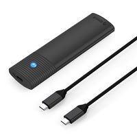 kieszeń obudowa na dysk pwm2 m.2 ngff sata usb-c 5gb/s - czarna