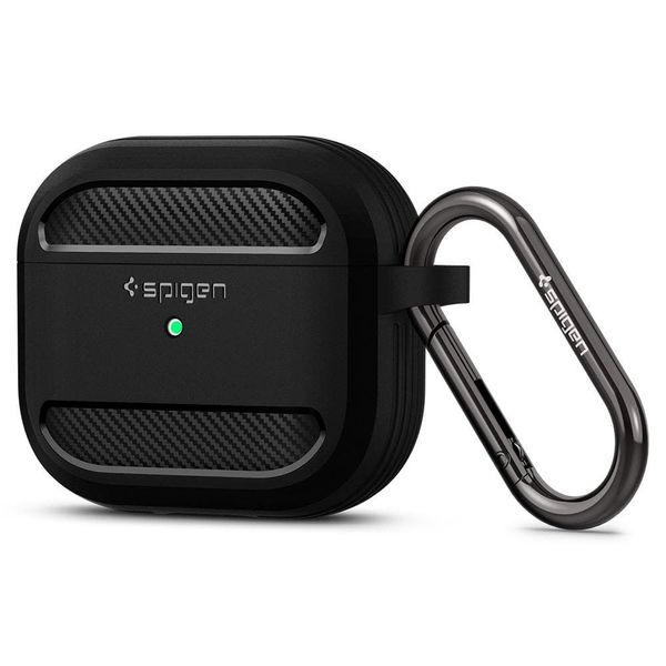SPIGEN RUGGED ARMOR APPLE AIRPODS 3 MATTE BLACK zdjęcie 1