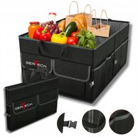 Organizer samochodowy DO BAGAZNIKA Torba rzepy Skrzynka Kufer Pojemny XL