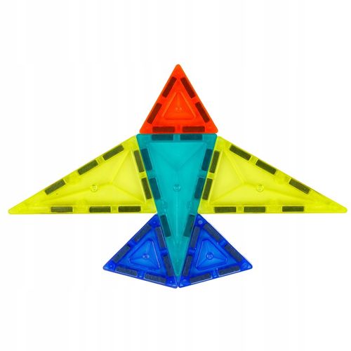 Klocki magnetyczne tor kulkowy dla dzieci duży zestaw zamek 139 el. 9922B na Arena.pl