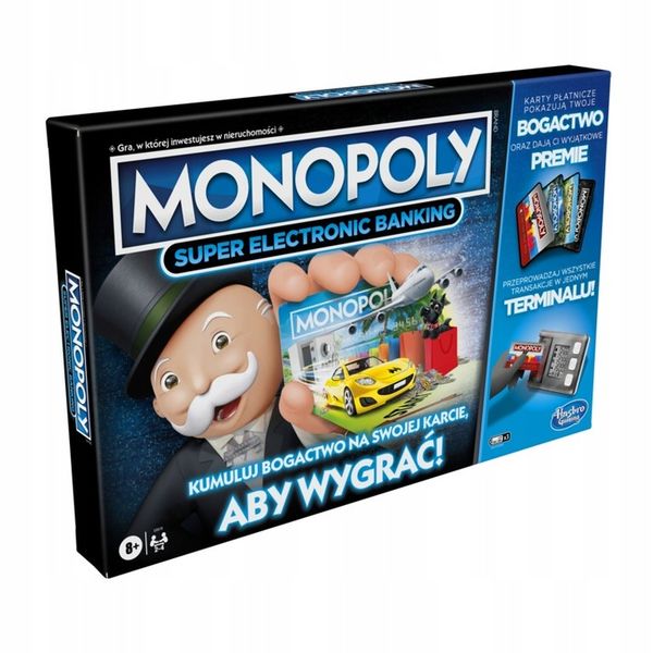 Gra Monopoly Super Electronic Banking Polska Wersja Hasbro E8978 zdjęcie 6