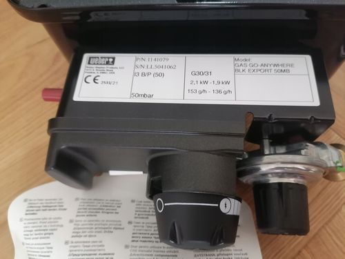 Grill gazowy Weber Go-Anywhere przenośny turystyczny 2,1kW na Arena.pl