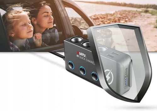 Rozdzielacz Samochodowy Xblitz R7 Usb Qc 3.0 na Arena.pl