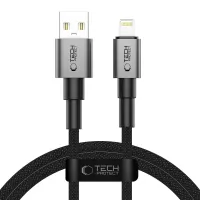 Kabel Tech-Protect UltraBoost DNA USB-A / Lightning 15W/2.4A 100 cm - szary