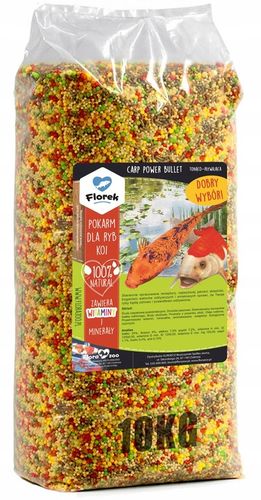 POKARM KARMA PASZA ZANĘTA GRANULAT DLA RYB KOI KARPI NA OCZKO WODNE na Arena.pl