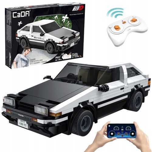 KLOCKI KONSTRUKCYJNE CADA BIAŁE ZDALNIE STEROWANY TOYOTA AE86 INITIAL-D RC na Arena.pl