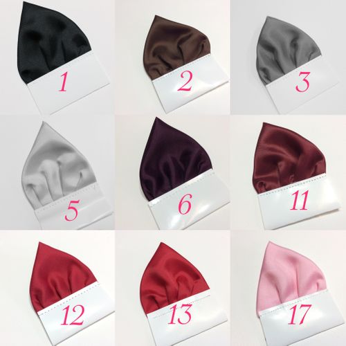 Żółta poszetka trójkątna "Wypustka" na Arena.pl