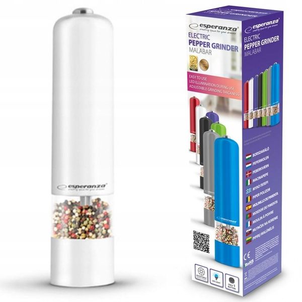 ELEKTRYCZNY MŁYNEK DO PIEPRZU I SOLI 2SZT+ BATERIE zdjęcie 5