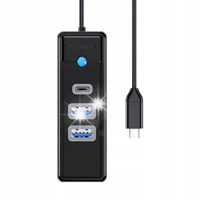 Hub USB Orico PWC2U-C3-015-BK-EP 3 portów