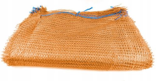 Worki Raszlowe z zaciągiem Siatkowe 25-30kg 50x80 100szt POMARAŃCZOWE na Arena.pl