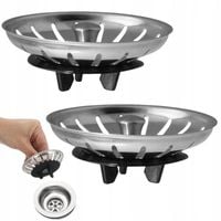 2x Korek Sitko Koszyk do TEKA IKEA FRANKE zatyczka zlewu