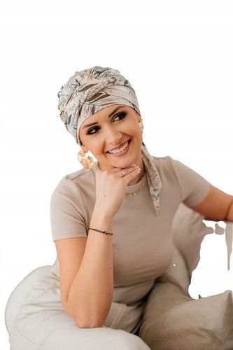 Turban AMY bambou B/284 Czapka Chusta Turbany Lidia onkologiczne na Arena.pl