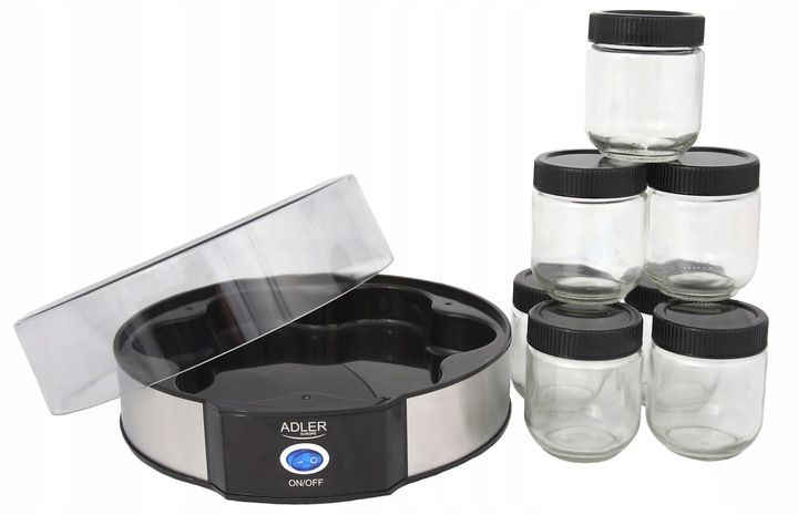 JOGURTOWNICA DOMOWY JOGURT 1,4L 7 SŁOICZKÓW 200ML zdjęcie 7